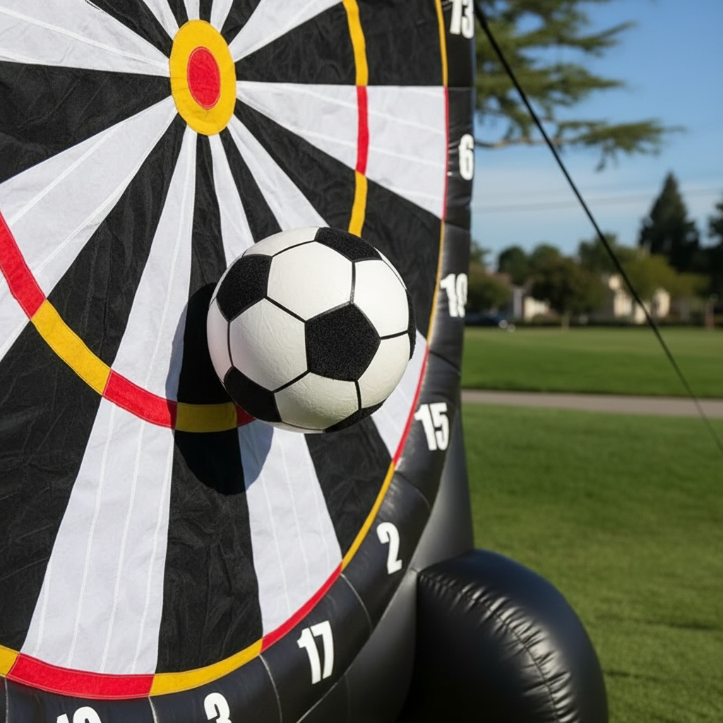 Fußball-Dart Detail